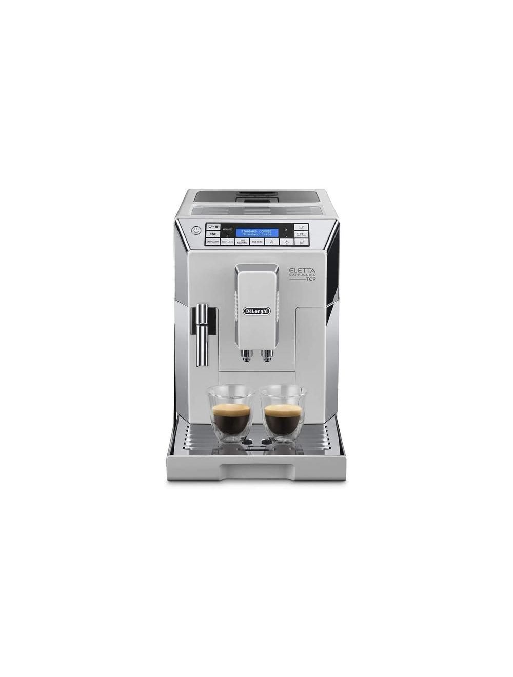 De'longhi Eletta Fully Automatic Coffee Machine, White-ECAM 45.760