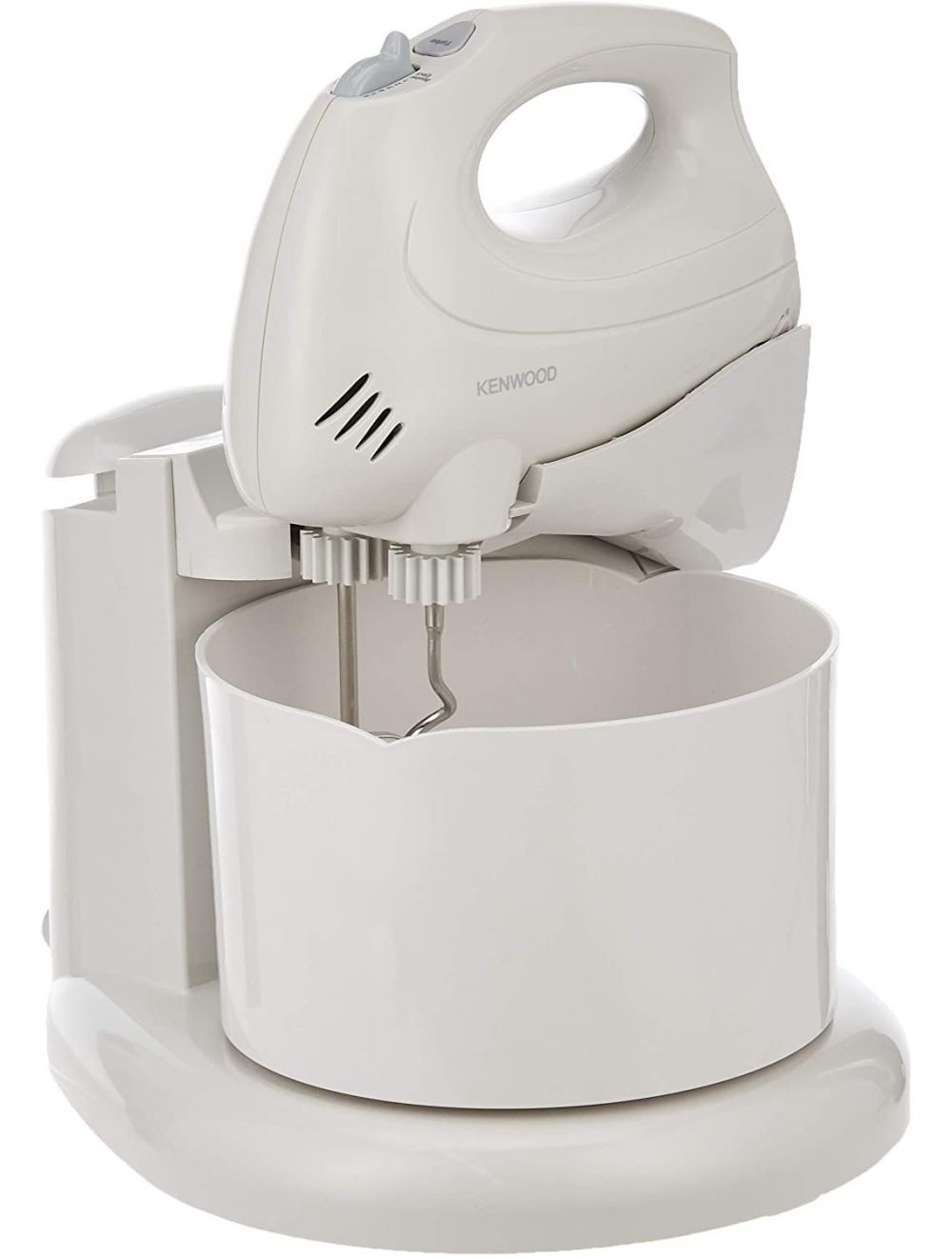 Kenwood Hand Mixer with Bowl, White-HM430