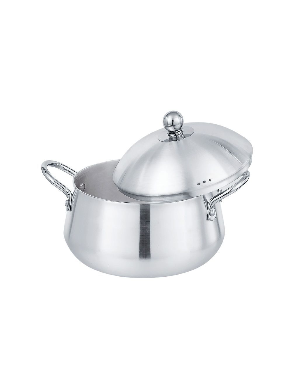 Ultimax | Metal Finish Belly Pot 16 Cm