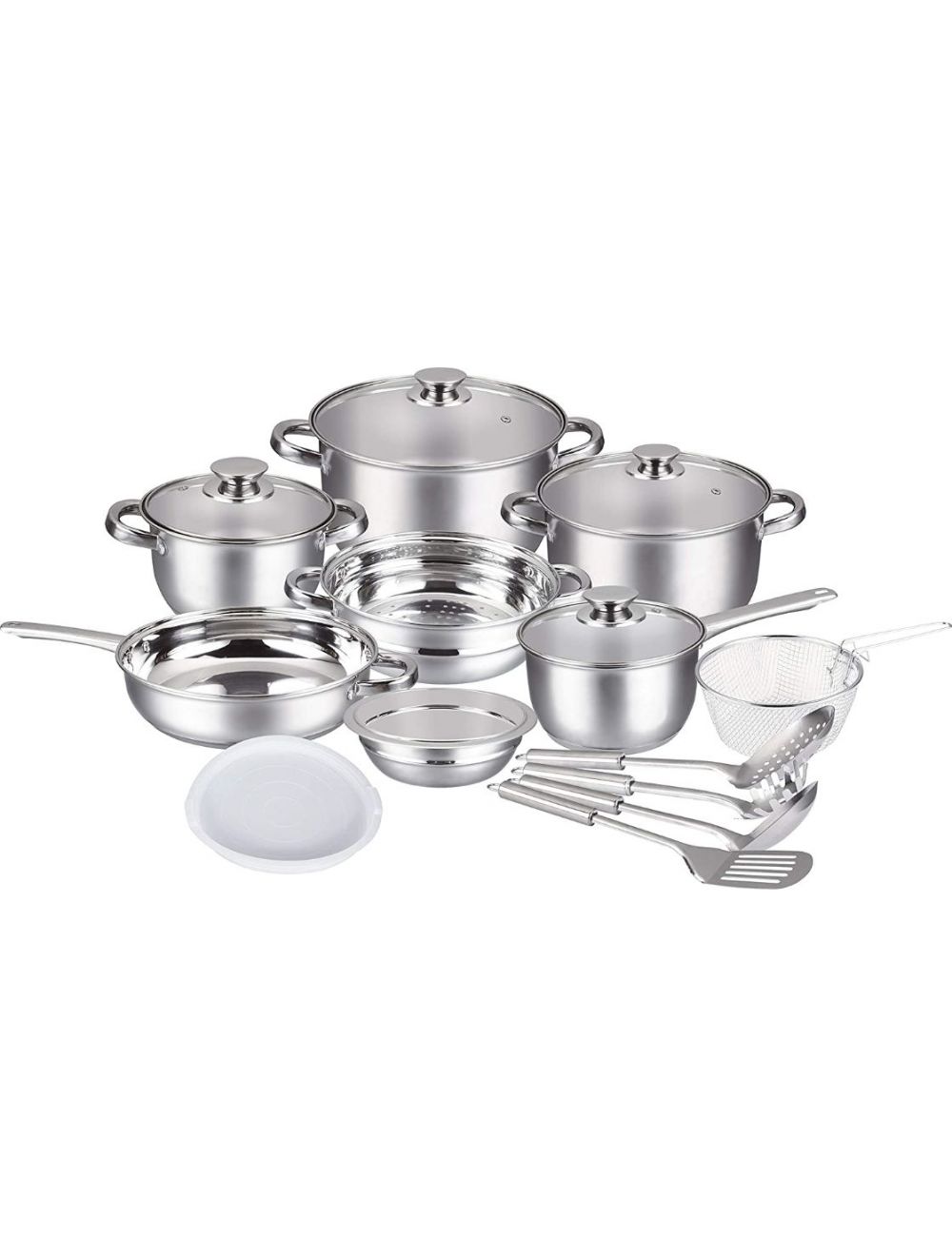 Insiya 17-piece Stainless Steel Premium Cookware Set-SV15