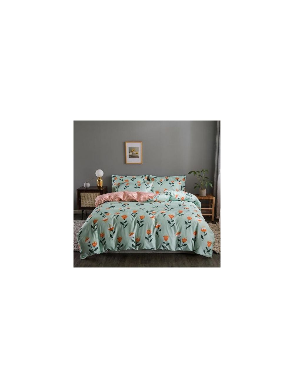 DEALS FOR LESS - Queen/double Size, Duvet Cover, Bedding Set Of 6 Pieces, Unicorn Design, 1 Duvet Cover + 1 Bedsheet + 4 Pillow Covers.-hz25-23d/q