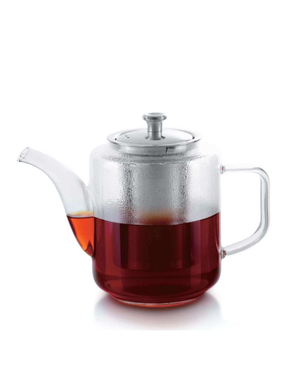 Royalford RF8262 960 ml Glass Tea Pot with Stainless Steel Strainer