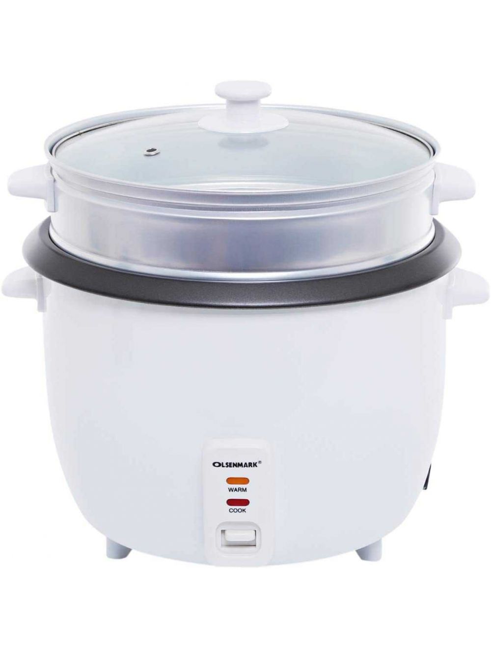 Olsenmark 3 In 1 Automatc Rice Cooker/Steamer-OMRC2183