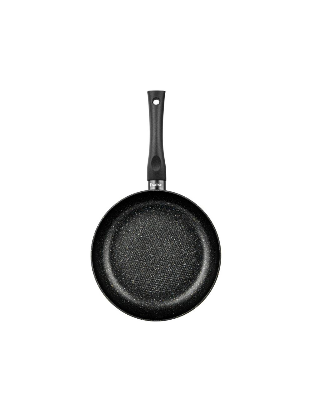 Fissman Deep Frying Pan Promo Series Aluminum And Touchstone Coating With Bakelite Handle Black 26x7cm