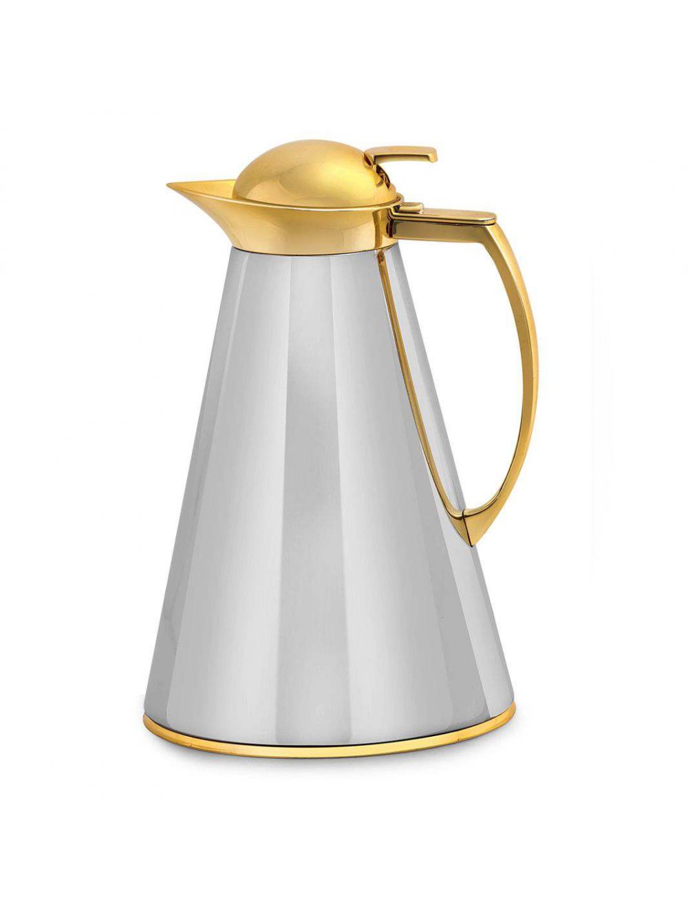 Royalford RF8577 Golden Cone Arabic Flask, 1L