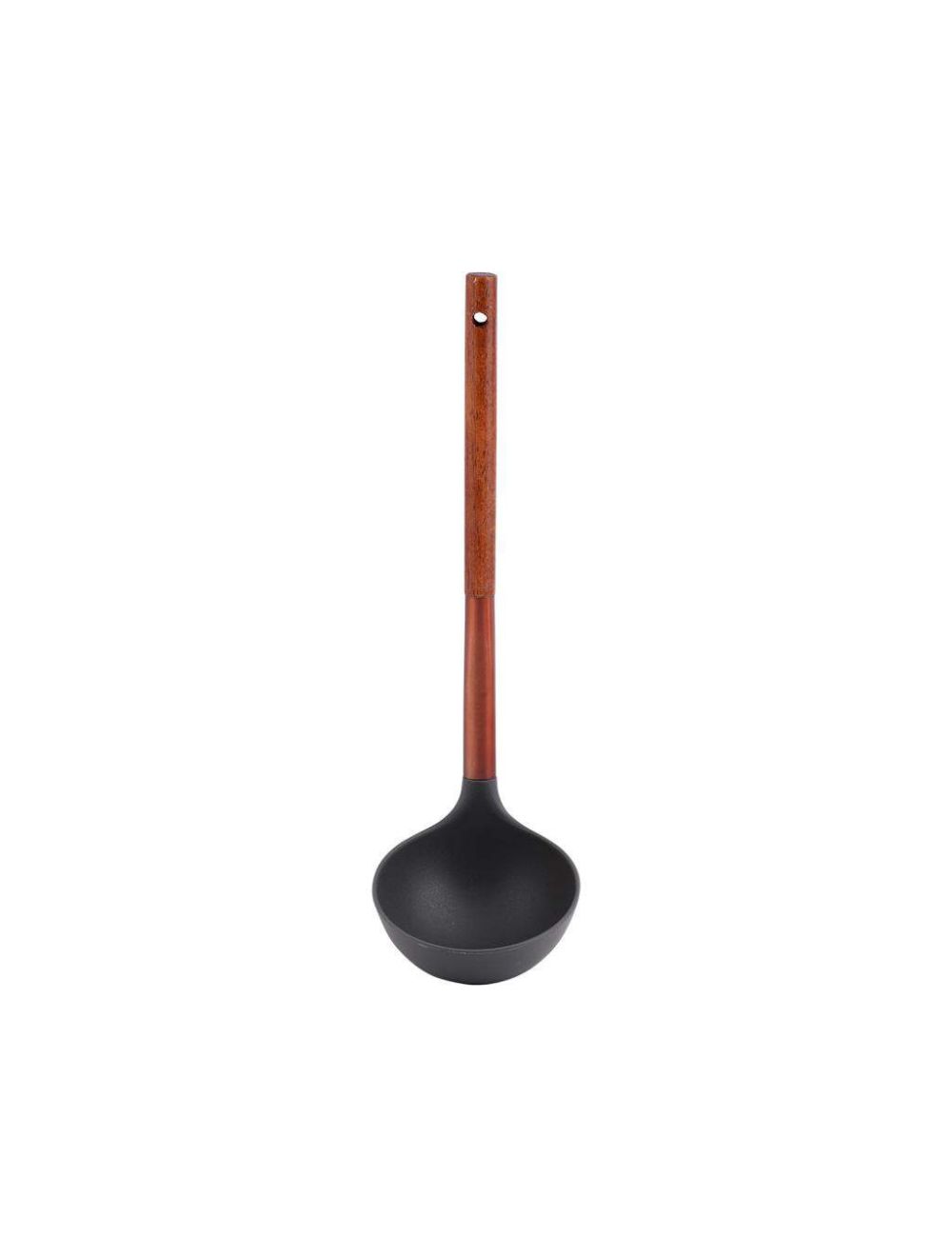 Royalford RF8946 Nylon Soup Ladle With Wooden Handle
