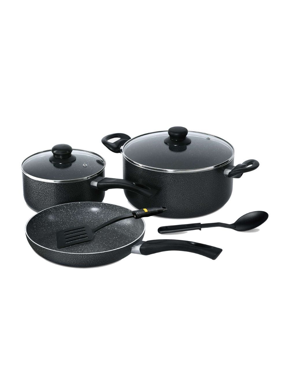 Royalford RF8948 7-Piece Marble Coated Cookware Set