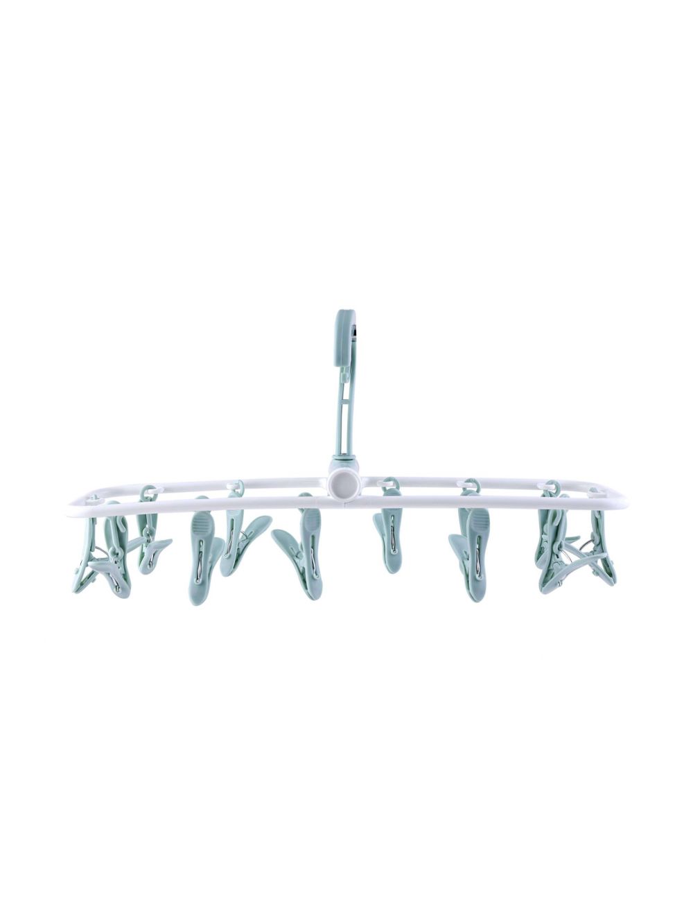 Royalford RF9384 Folding Hanger with 12 Clips