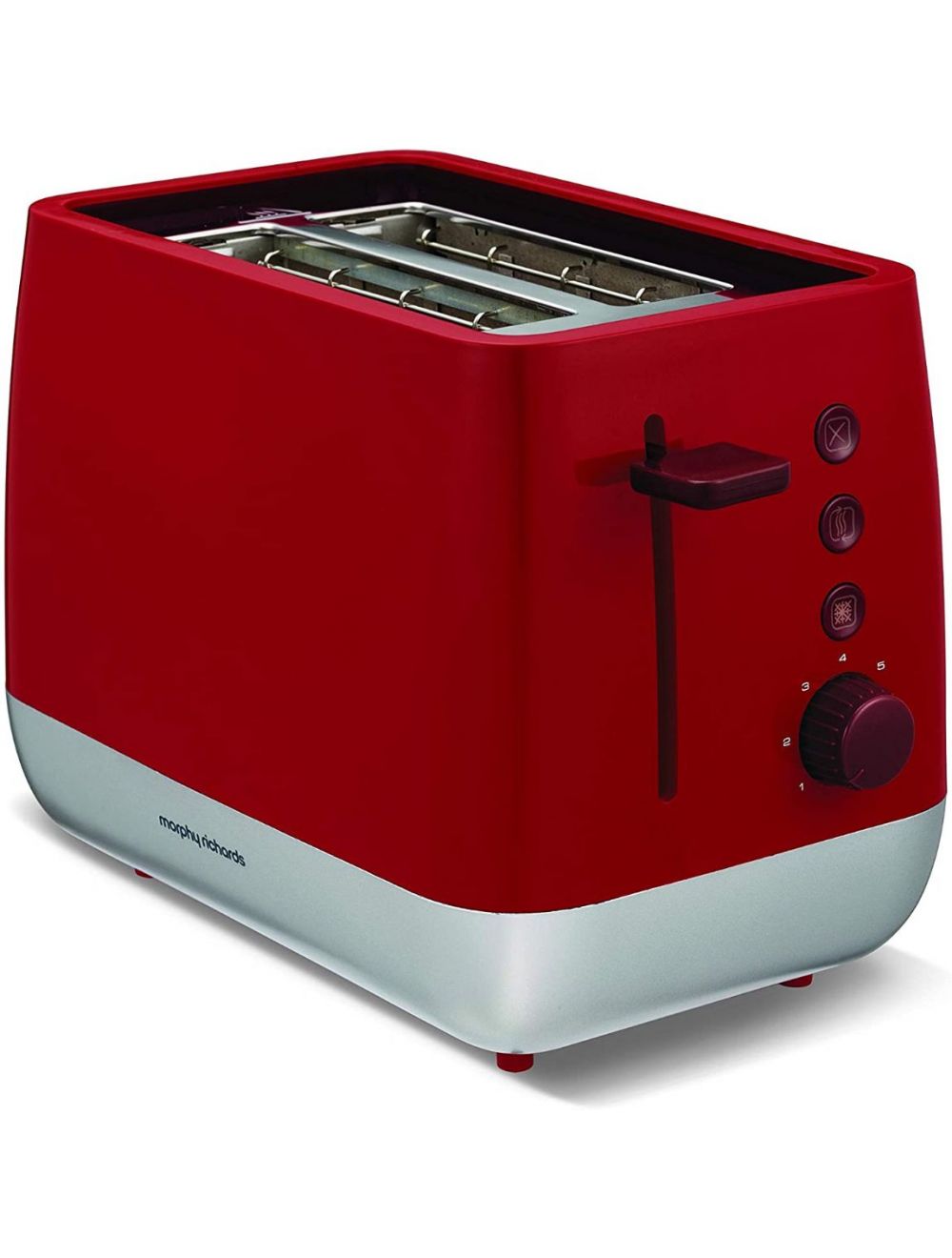 Morphy Richards Chroma Plastic Toaster 2 Slice - Red-221109