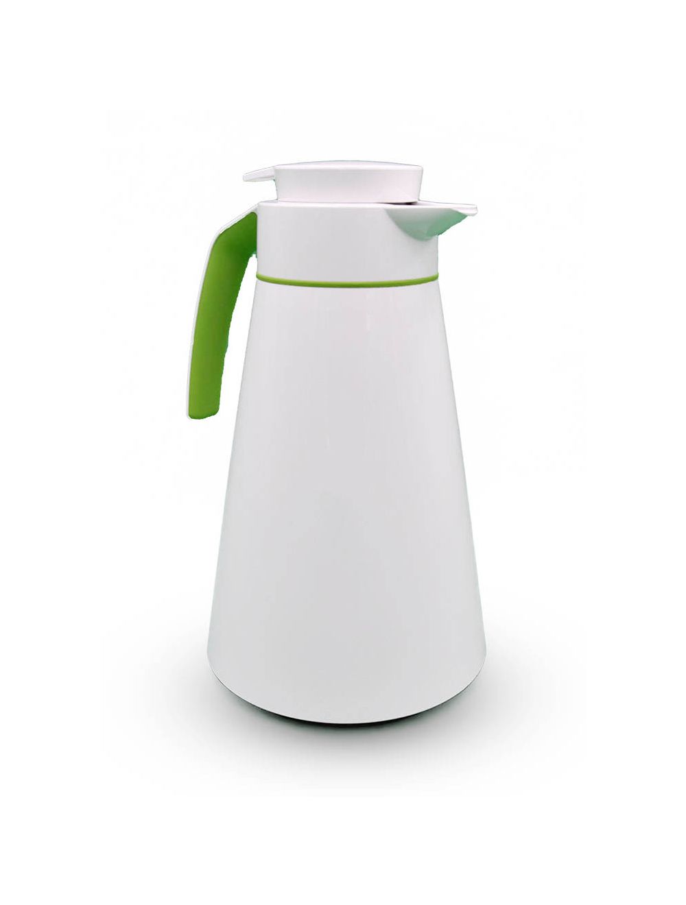 Cone Flask Quick Tip - White/Green 1.5L