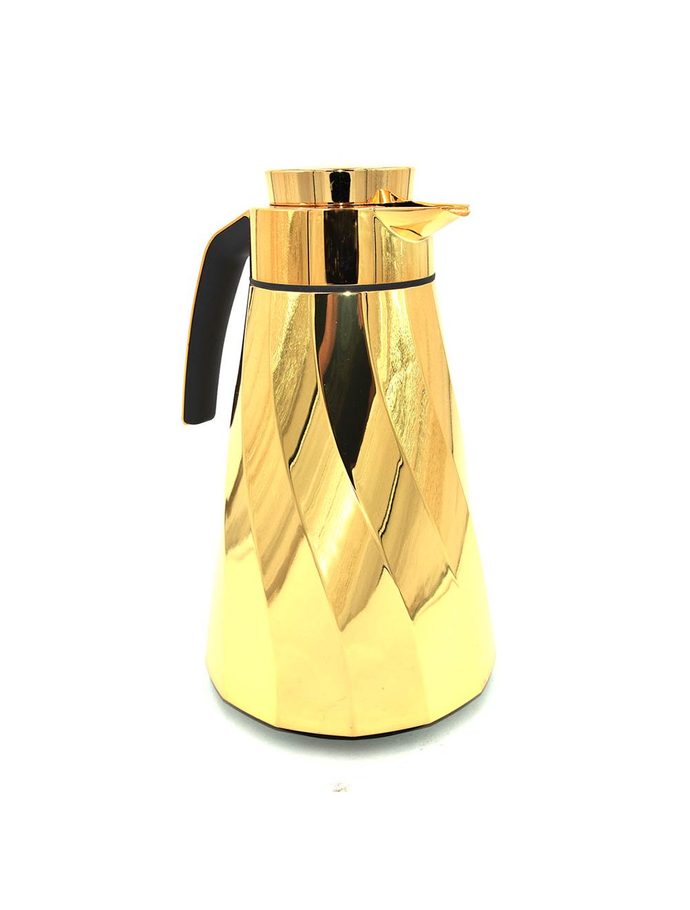Cone Swirl Flask - Gold 1.5L