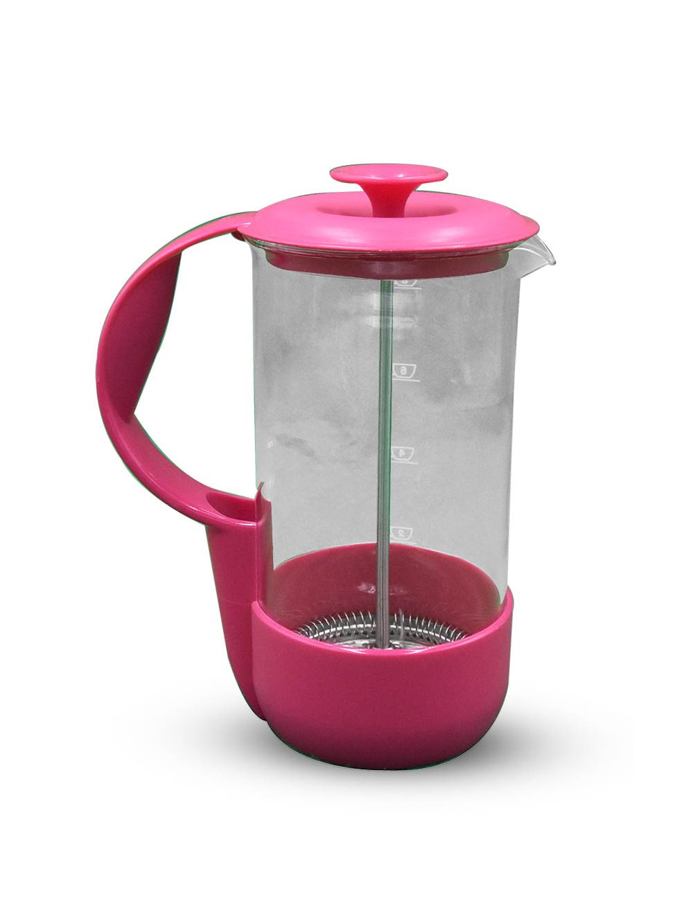 8-Cup Neo Coffee Press - Pink 1L