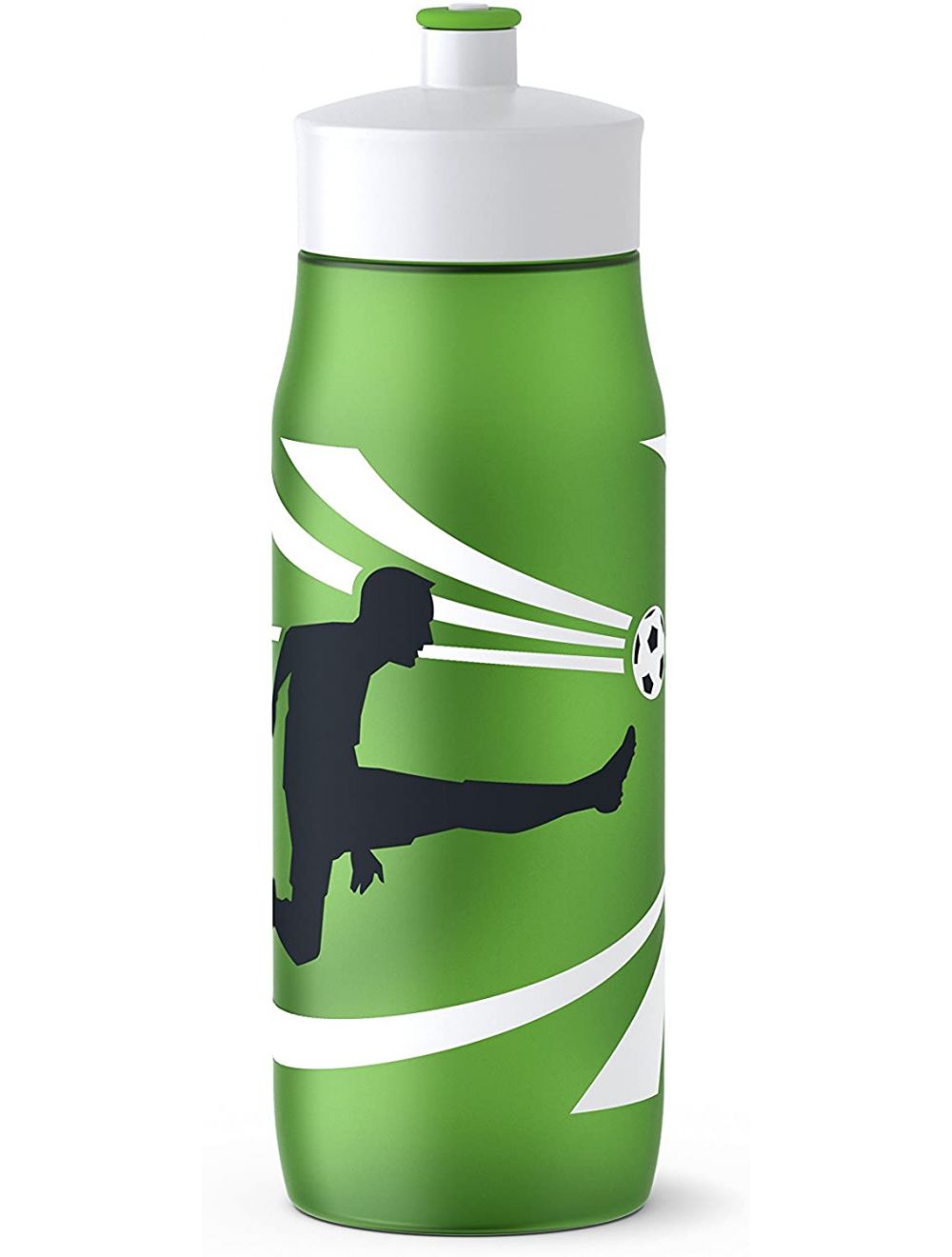 Emsa Squeeze Sports Drinking Bottle Green Decor 0.6 L