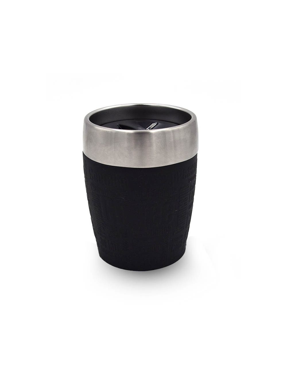 Emsa Travel Cup Stainless Steel - Black 0.2L