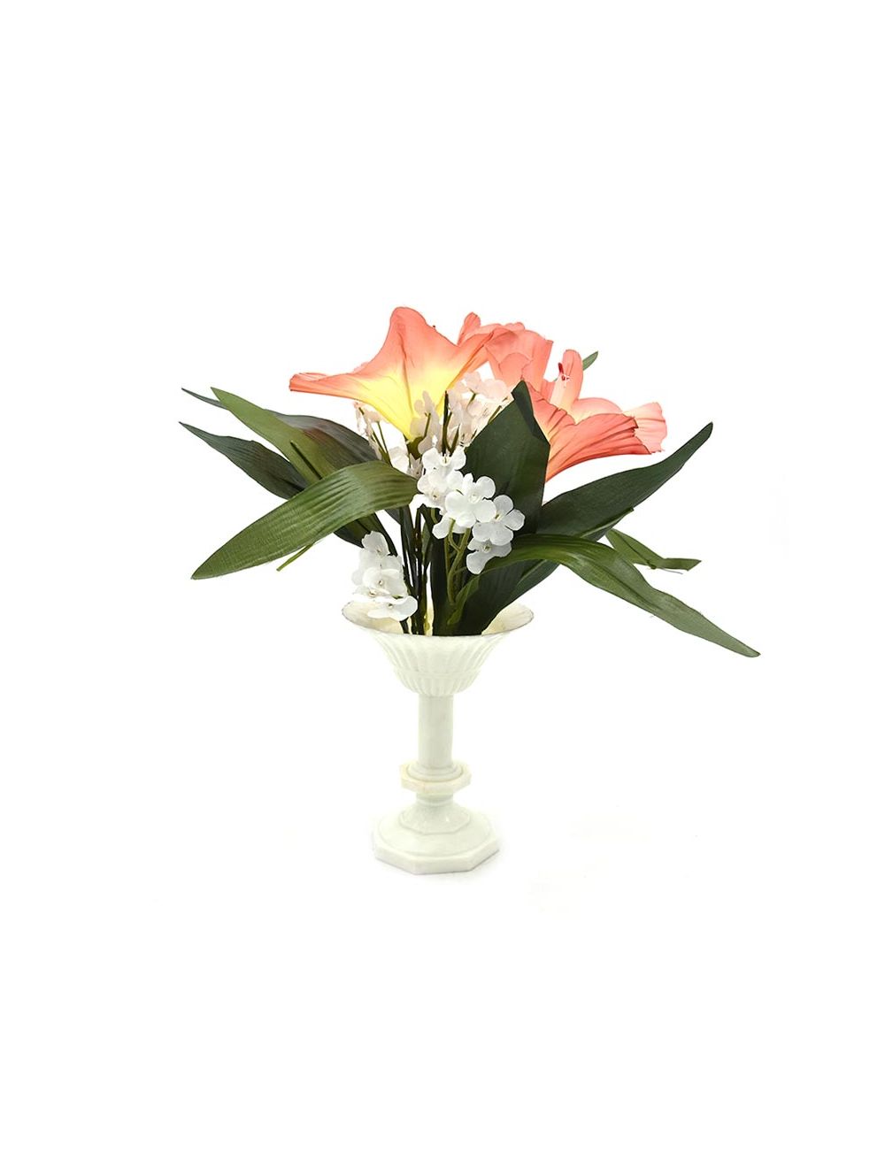 Mix Flowers With Pot 1 Piece - Assorted