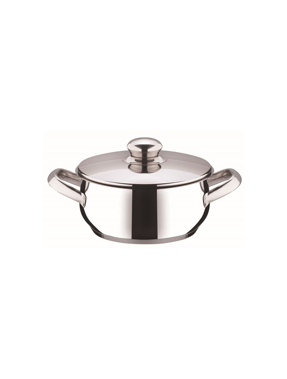 Tescoma Stainless Steel 24 cm Casserole/Cooking Pot With Lid Tulip,  5.5L