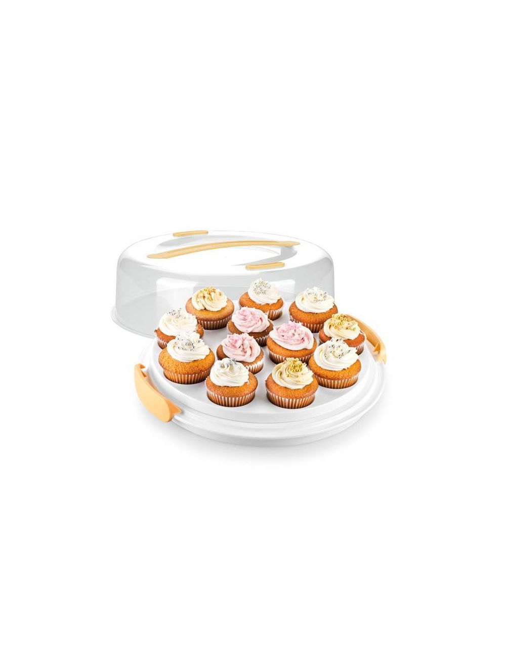 Muffin Tray With Low Lid Delicia 34 cm