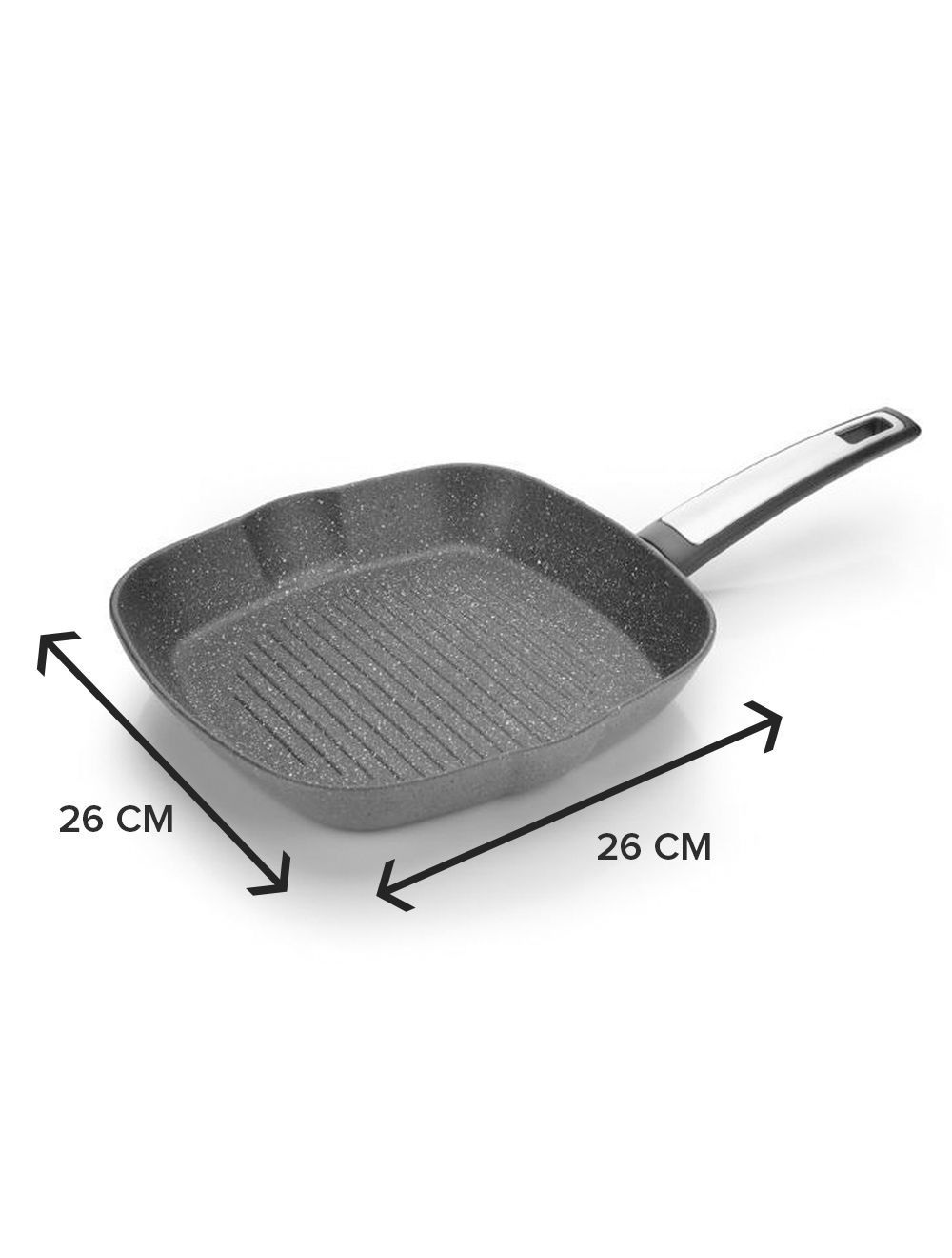Tescoma i-Premium Grilling Pan, Stone Coating, 26 cm