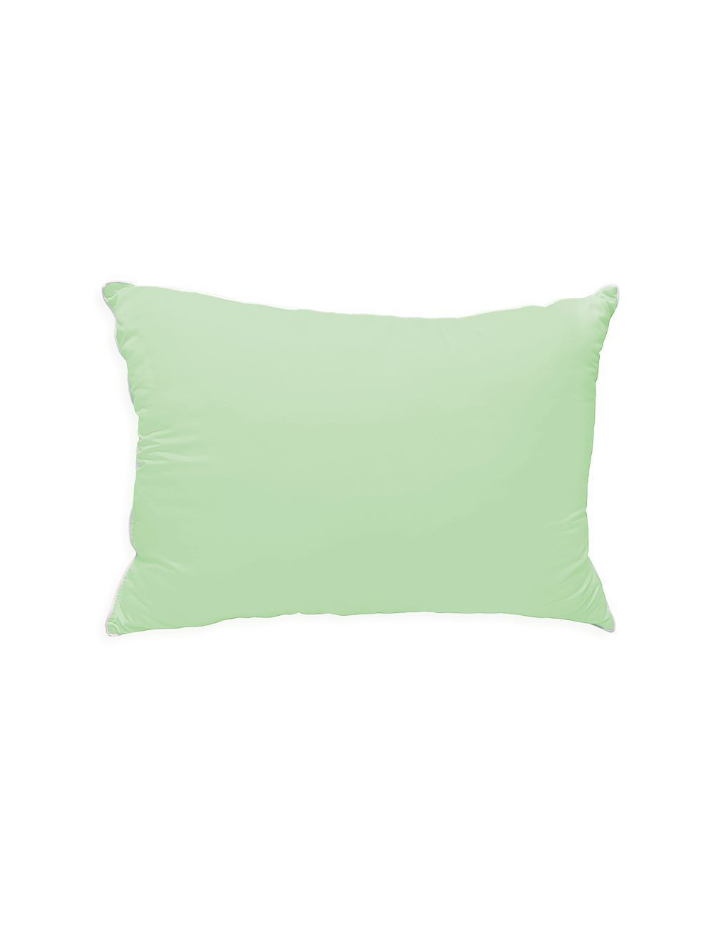 Rahalife Soft, Smooth Bed Pillow With White Piping Microfiber Mint Green 50x70cm-AW/MG/70