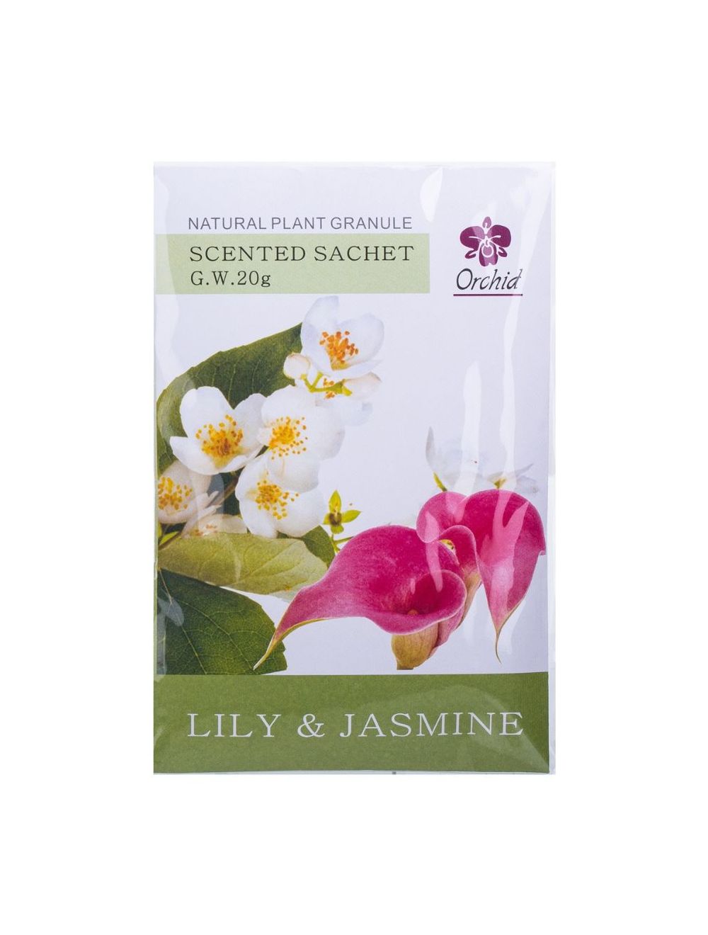 Orchid Natural Scented Sachet Lily & Jasmine 20