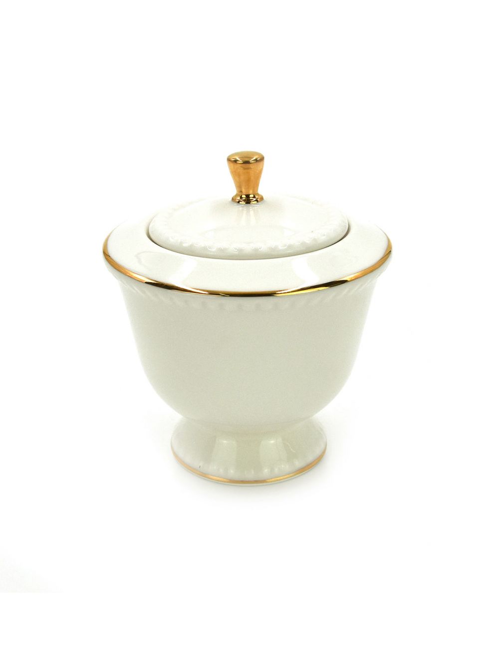 Serving Bowl With Lid White 260 cc
