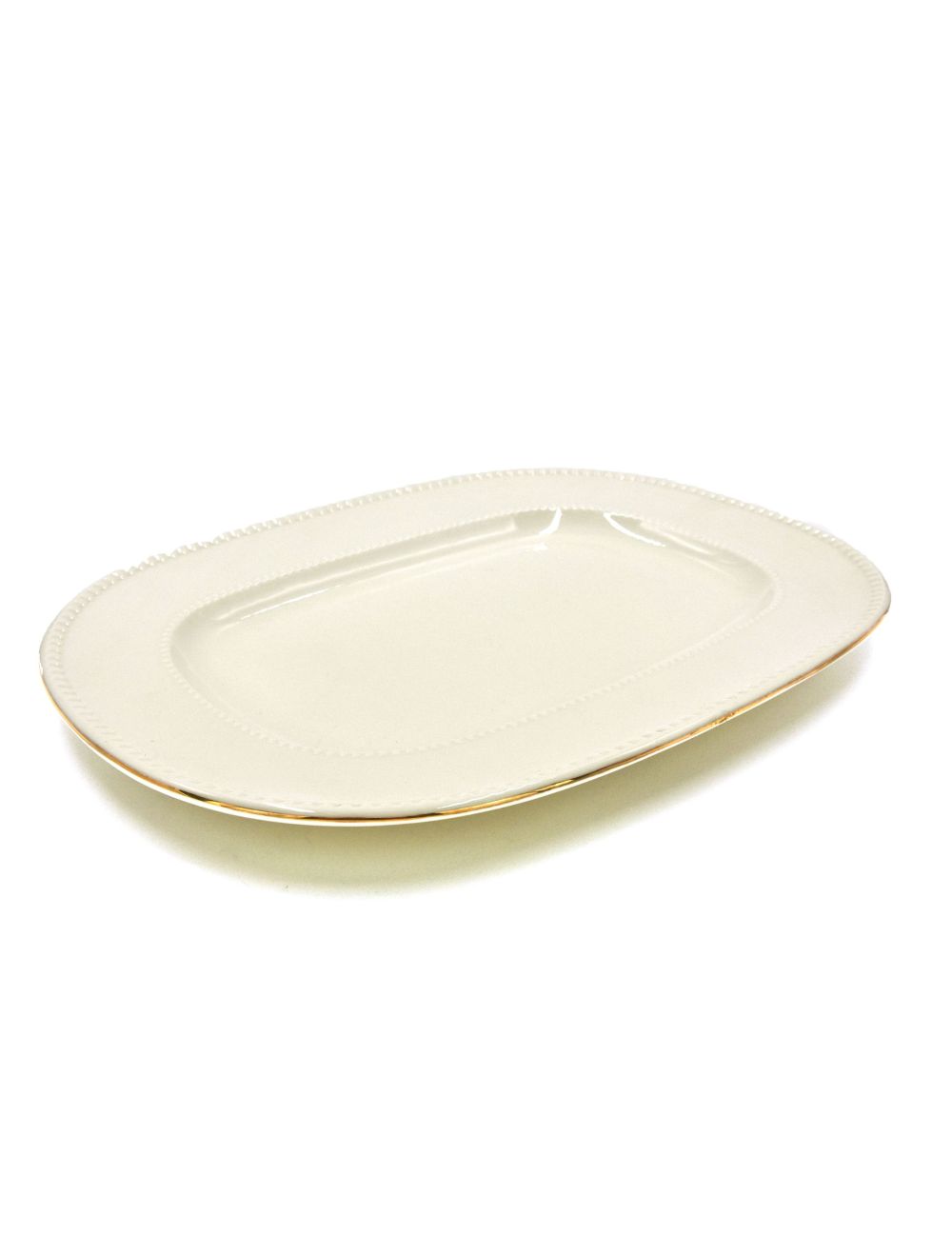 Oval dinner best sale plate