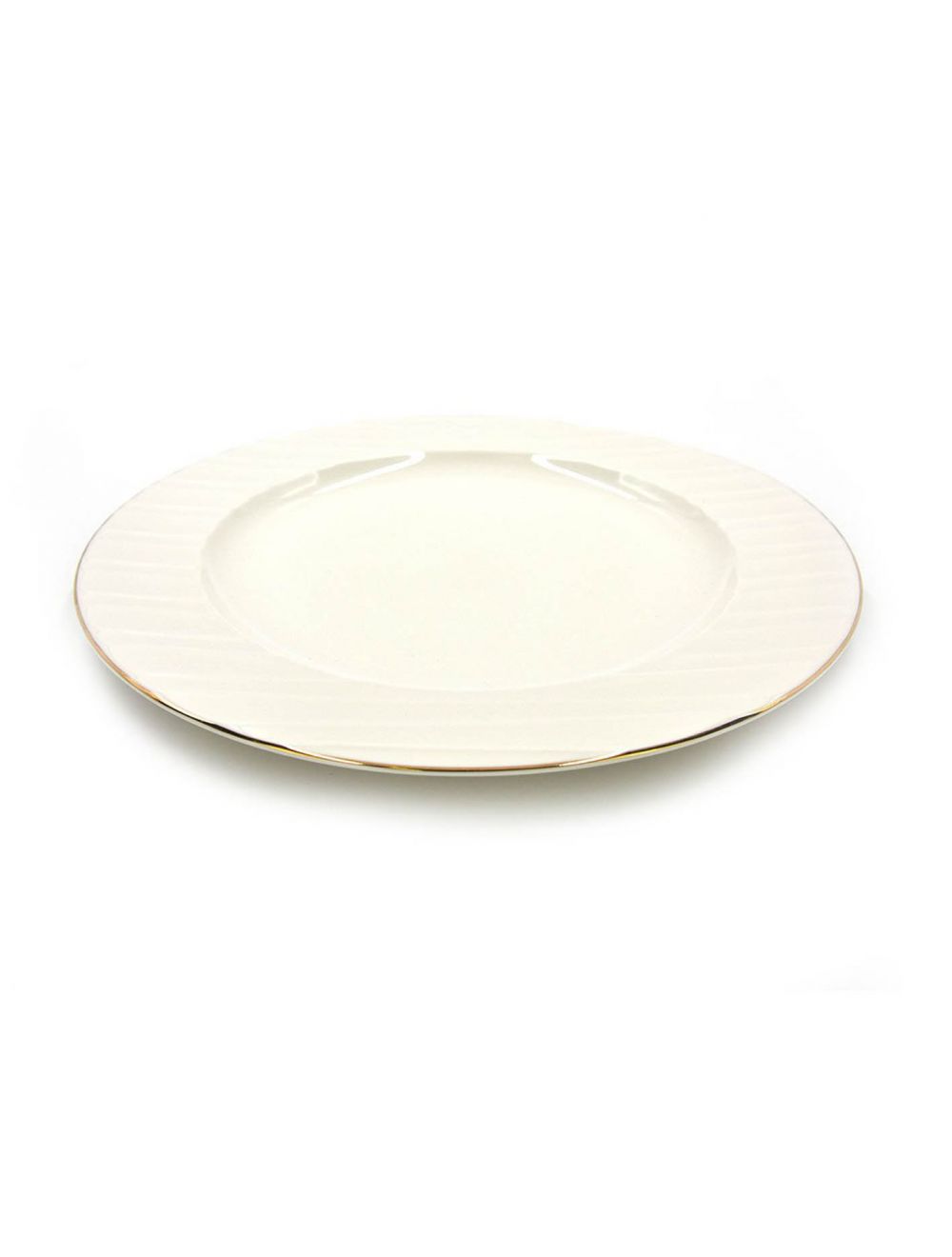 Qualitier Dinner Plate 28 cm Gold/White
