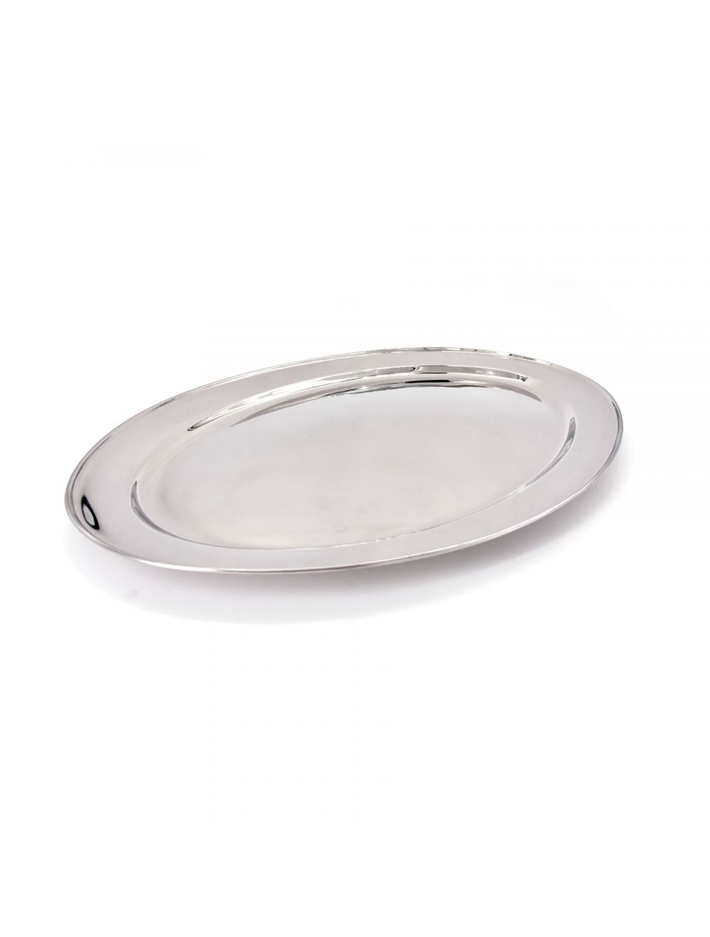 Silver Oval Platter 60 cm