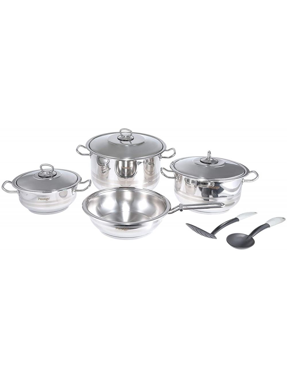 Prestige Cookware Set  Stainless Steel 9pc -PR7001
