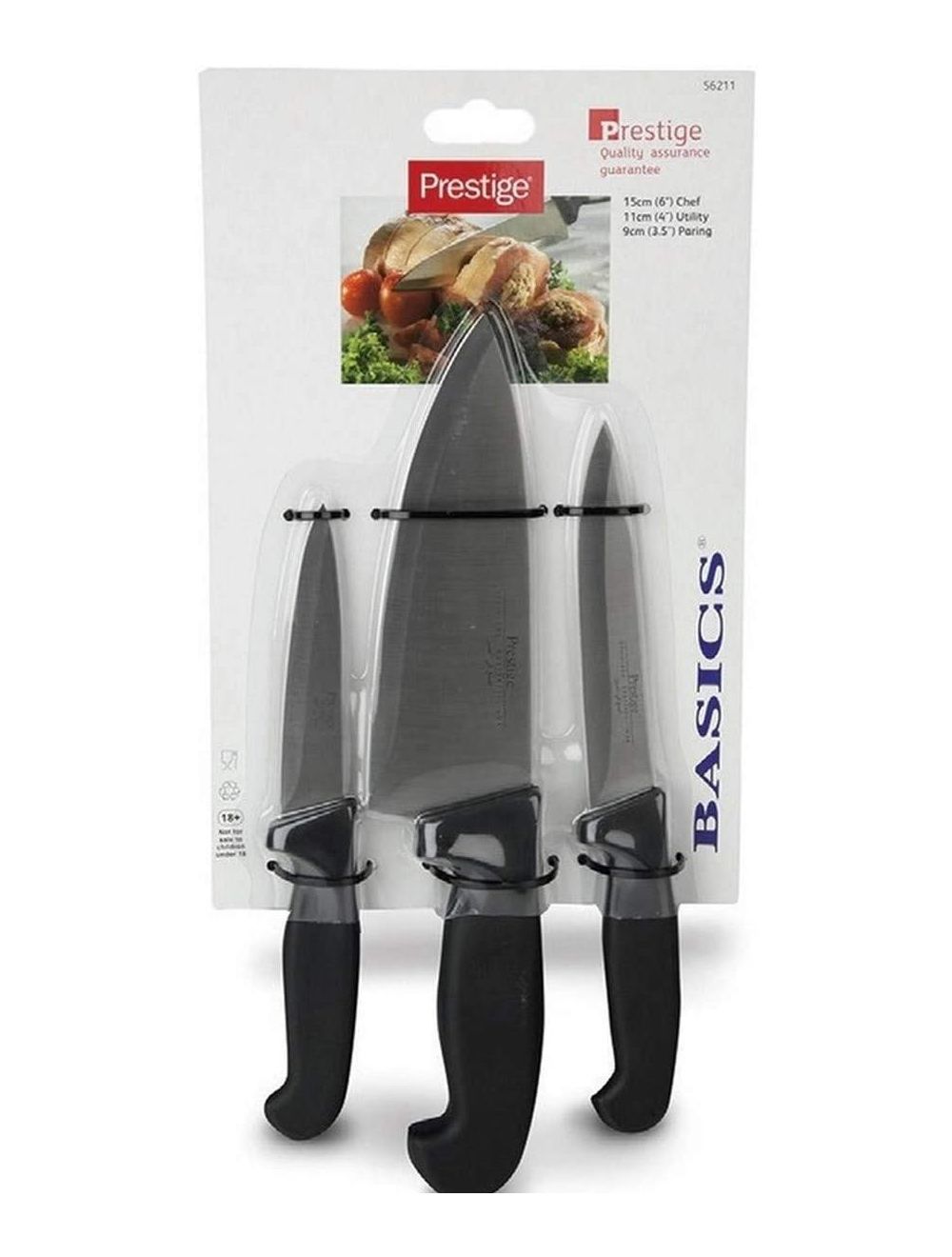 Prestige Basic Knife Set, 3 Pieces, PR56211-PR56211