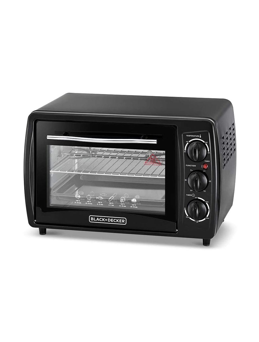 19L Double Glass Toaster Oven-TRO19RDG-B5