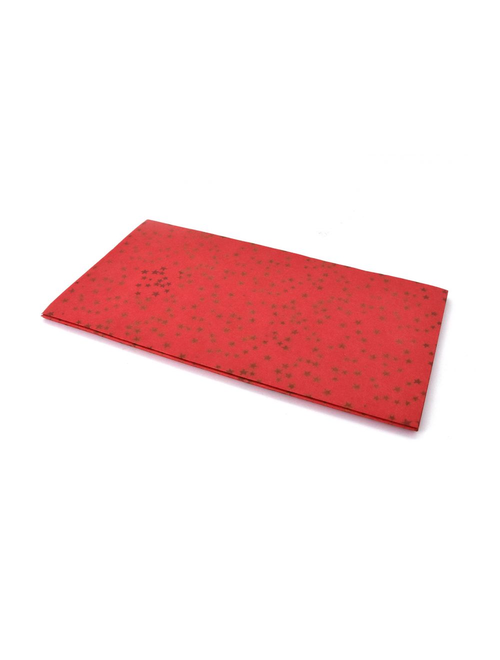 Red Color Table Cover Assorted With Scattered Stars Design