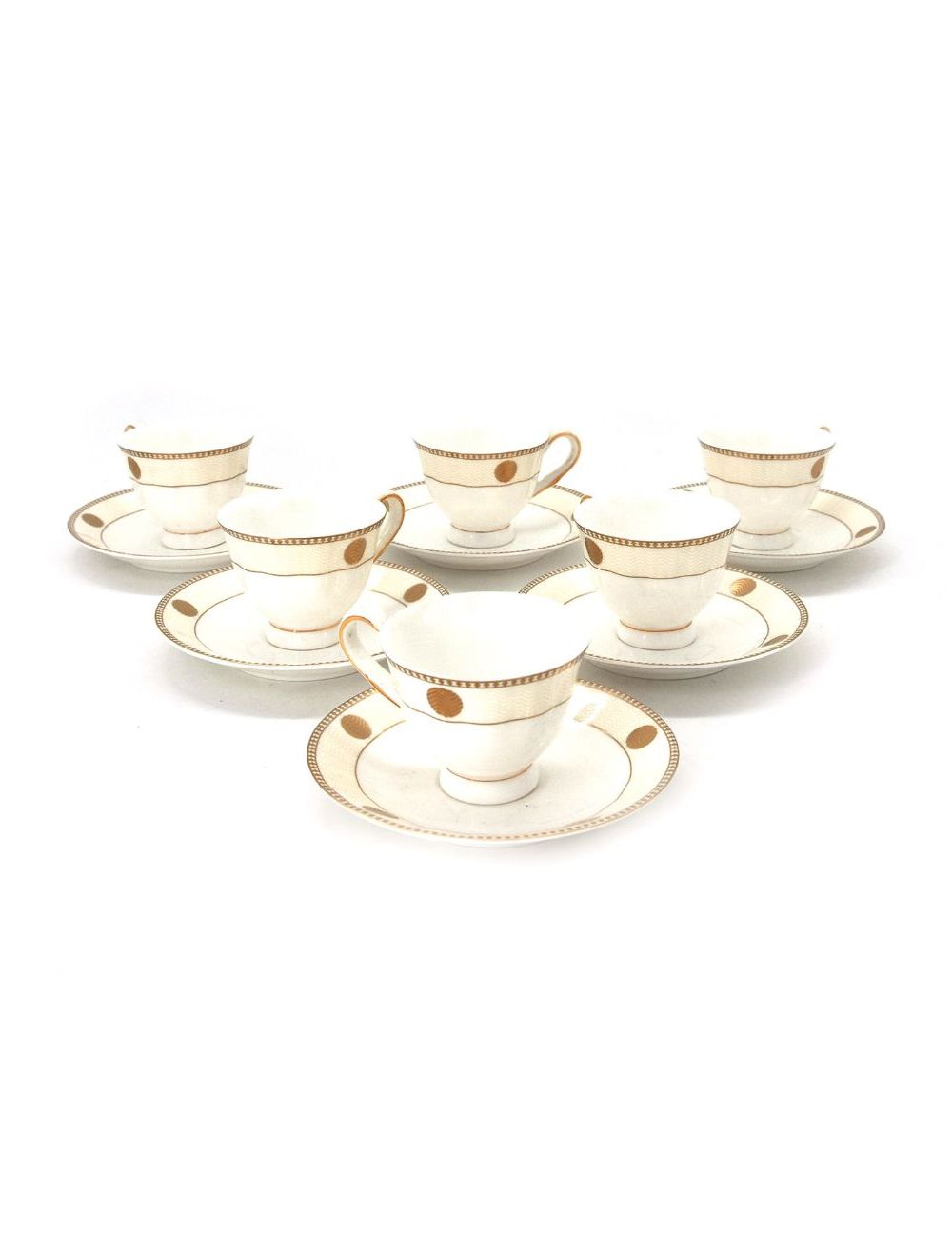 Tea Cup And Saucer 12 Pieces Set