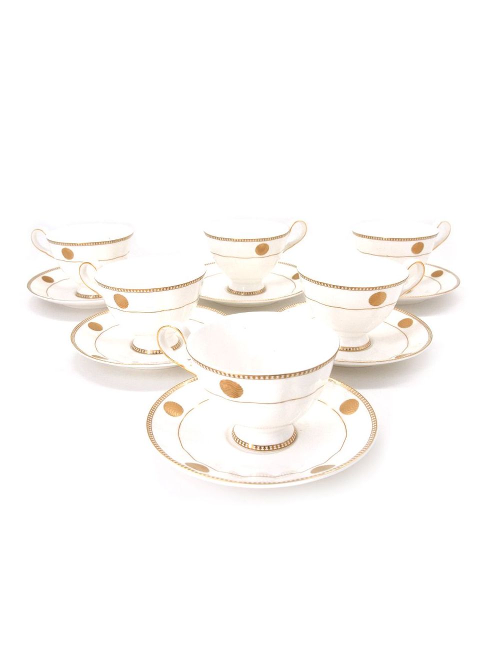 Tea Cup And Saucer 12 Pieces Set