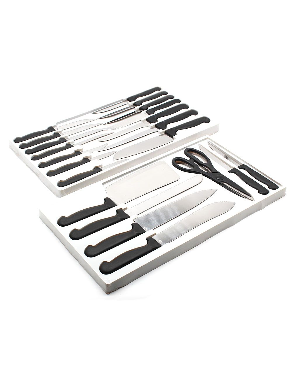 21-Piece Knife Set with PP Handle