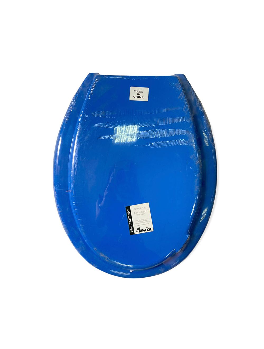 TOILET SEAT BLUE POLYPROPYLENE/004615