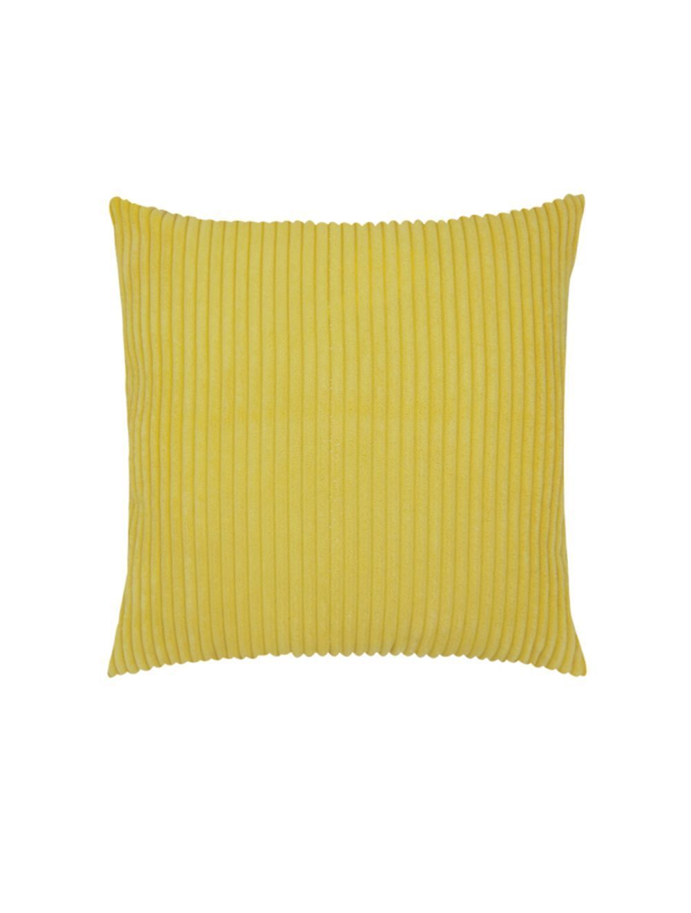 Rishahome Yellow Coloured Printed Cushion Cover 45x45 cm-9C134CN007