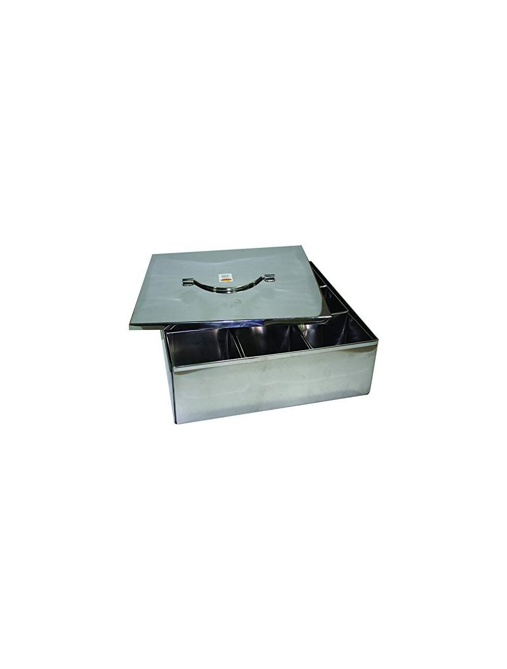 Raj Catering Spice Storage Box, Silver, CMP006