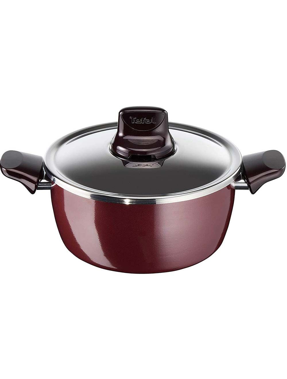 Tefal Pleasure Non-Stick Stew Pot with Lid 24cm, D5024662