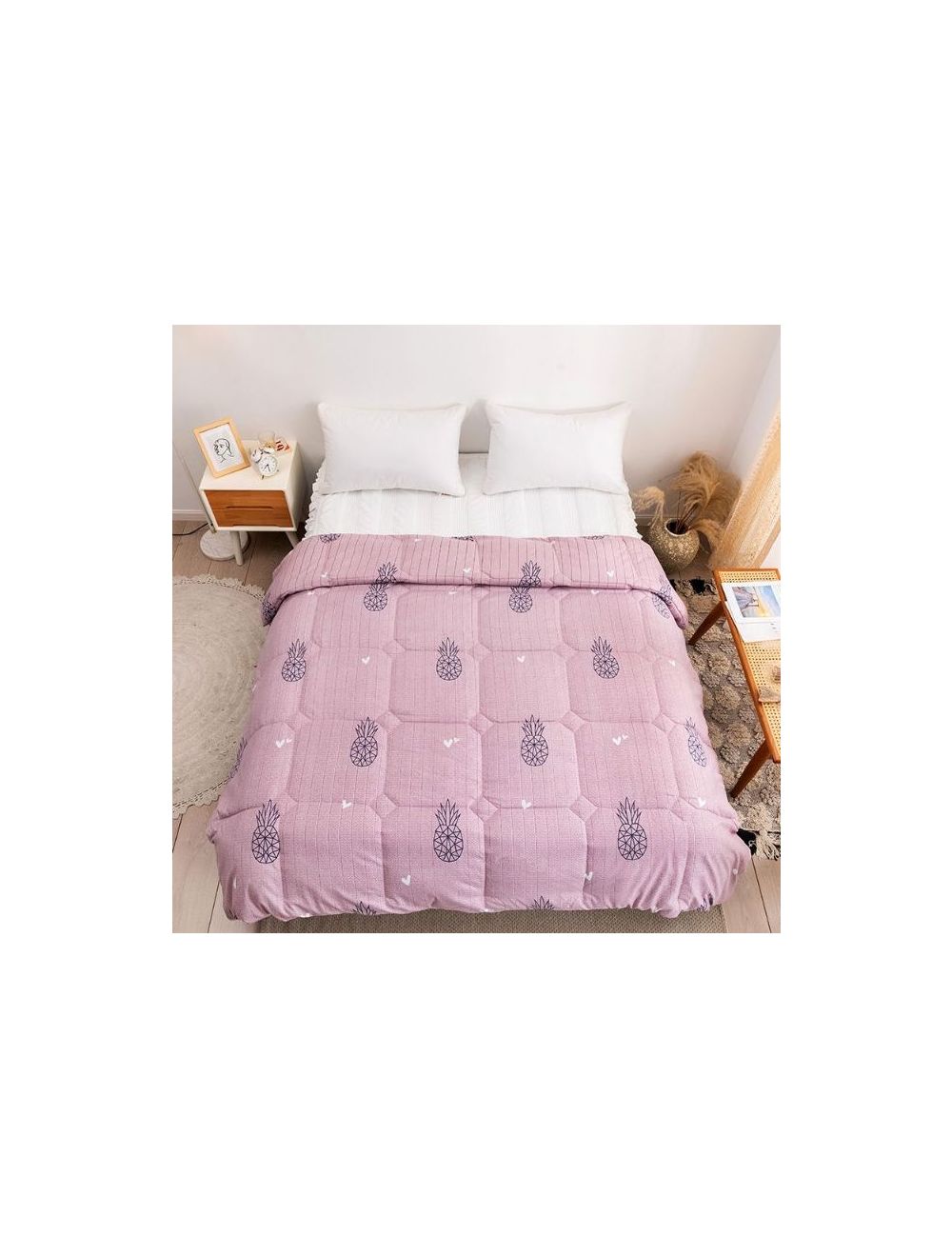 Rishahome Del Rio King Size Comforter Microfiber Multicolour 220x240cm-DRIC0003