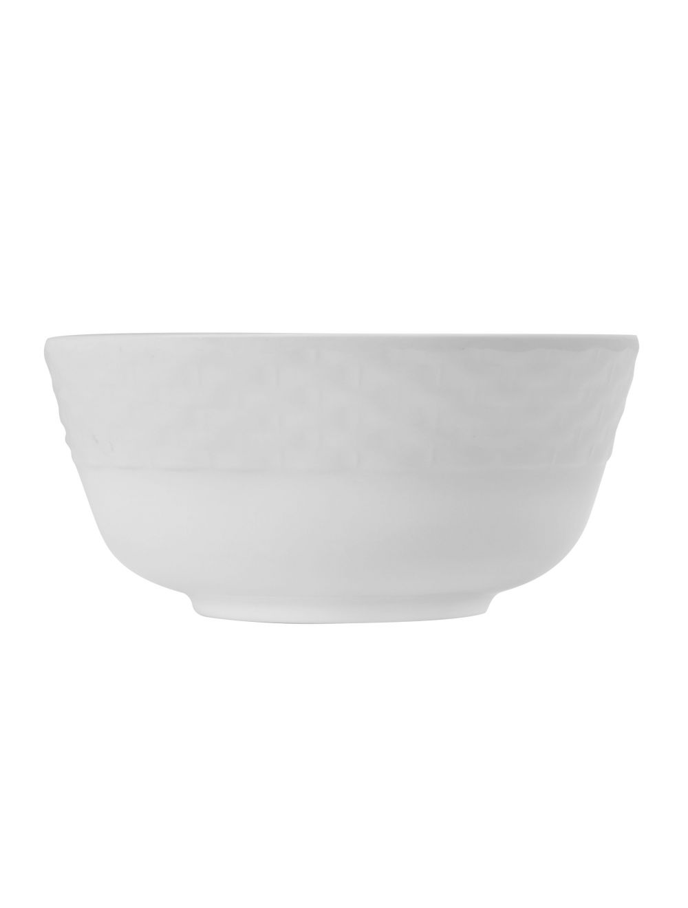 Dinewell Melamine Side Bowl White Topaz-DWB9001W