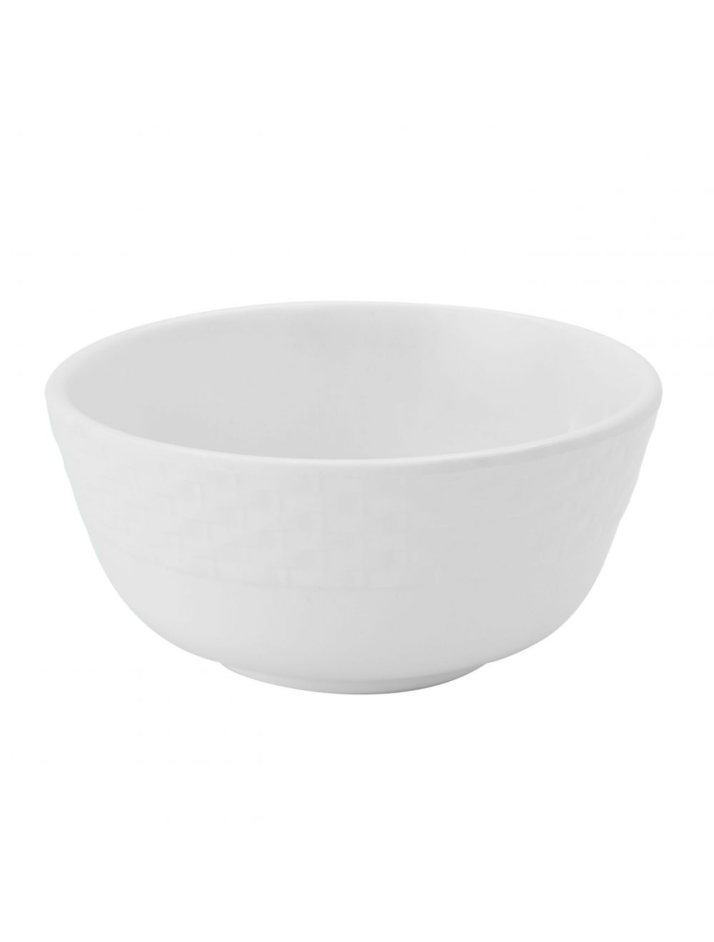 Dinewell Melamine Side Bowl White Topaz-DWB9002W