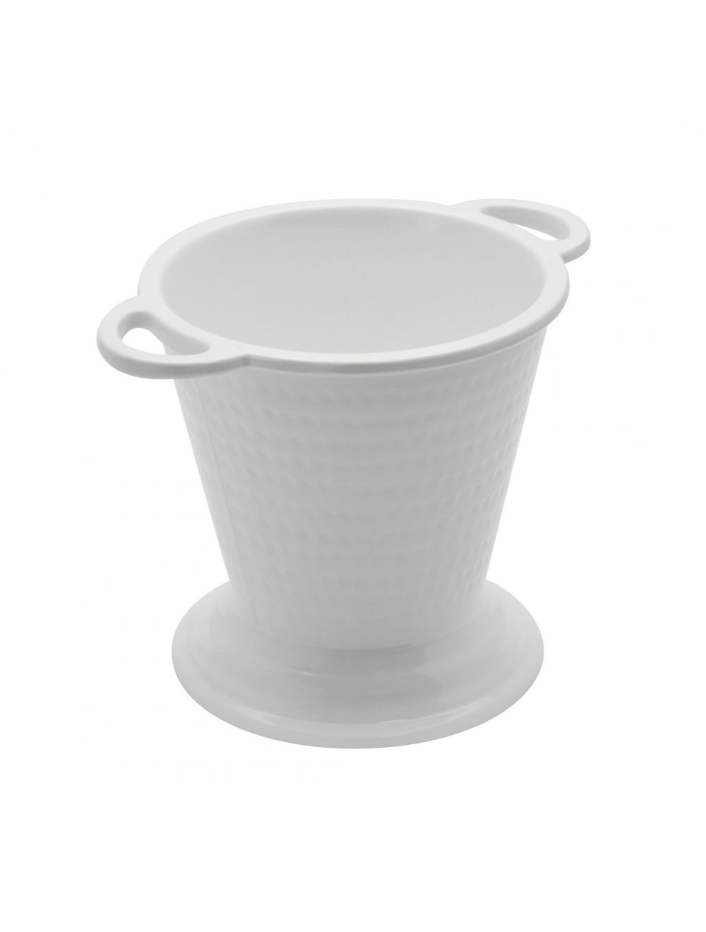 Dinewell Melamine Serving Bucket White-DWH3033W
