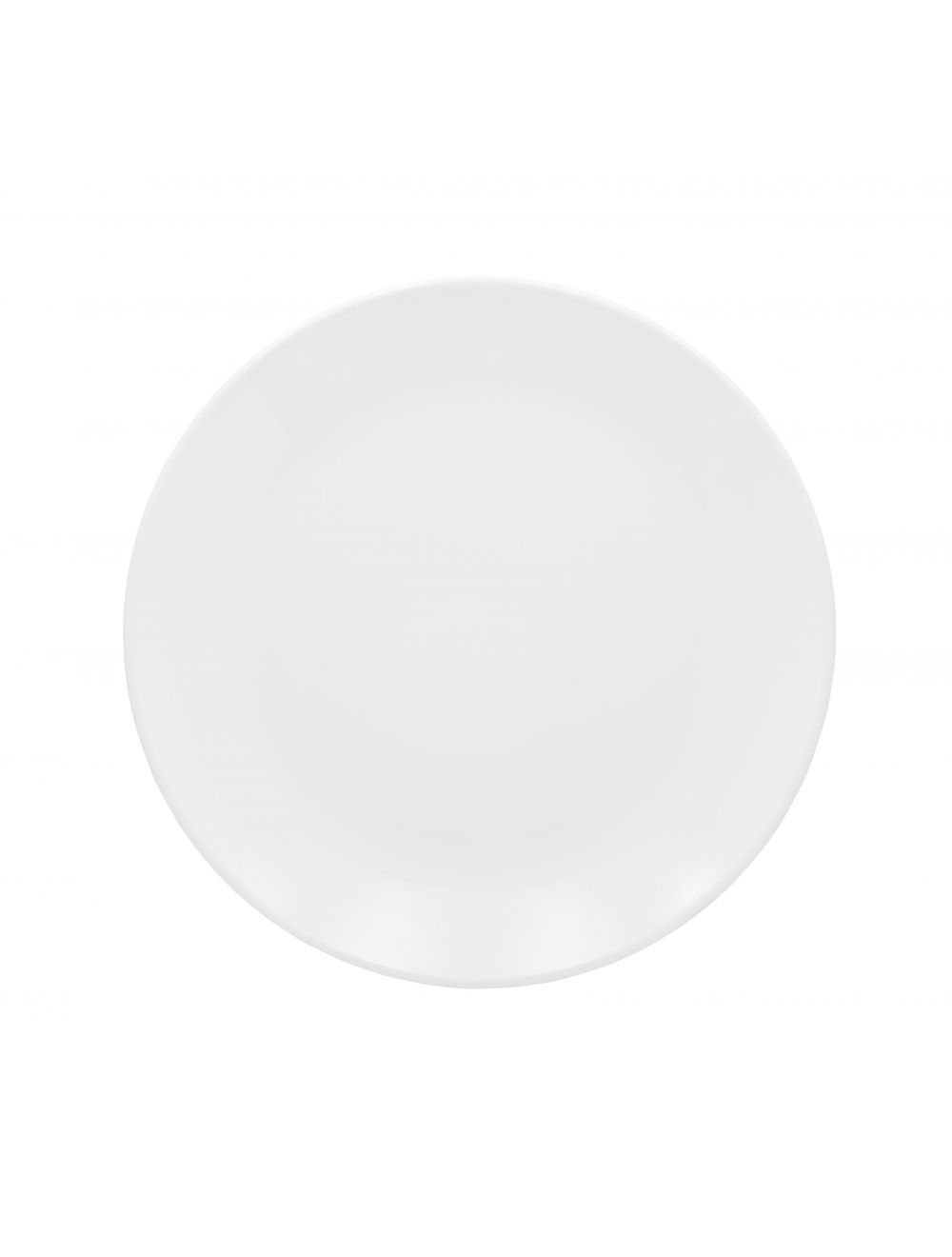 Dinewell Melamine Dinner Plate White-DWHP3089W