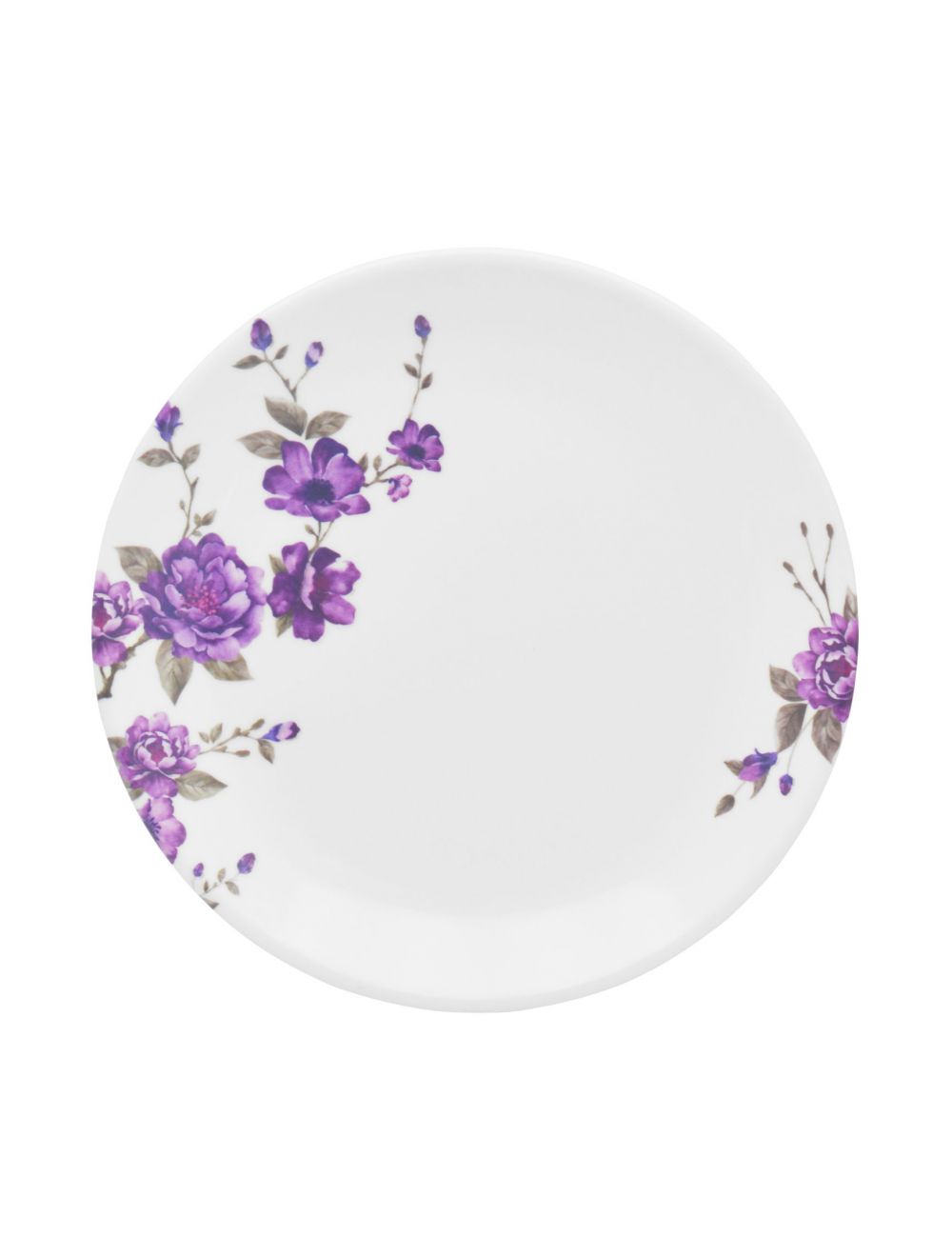 Dinewell Melamine Side Plate Blossom-DWHP3090BL