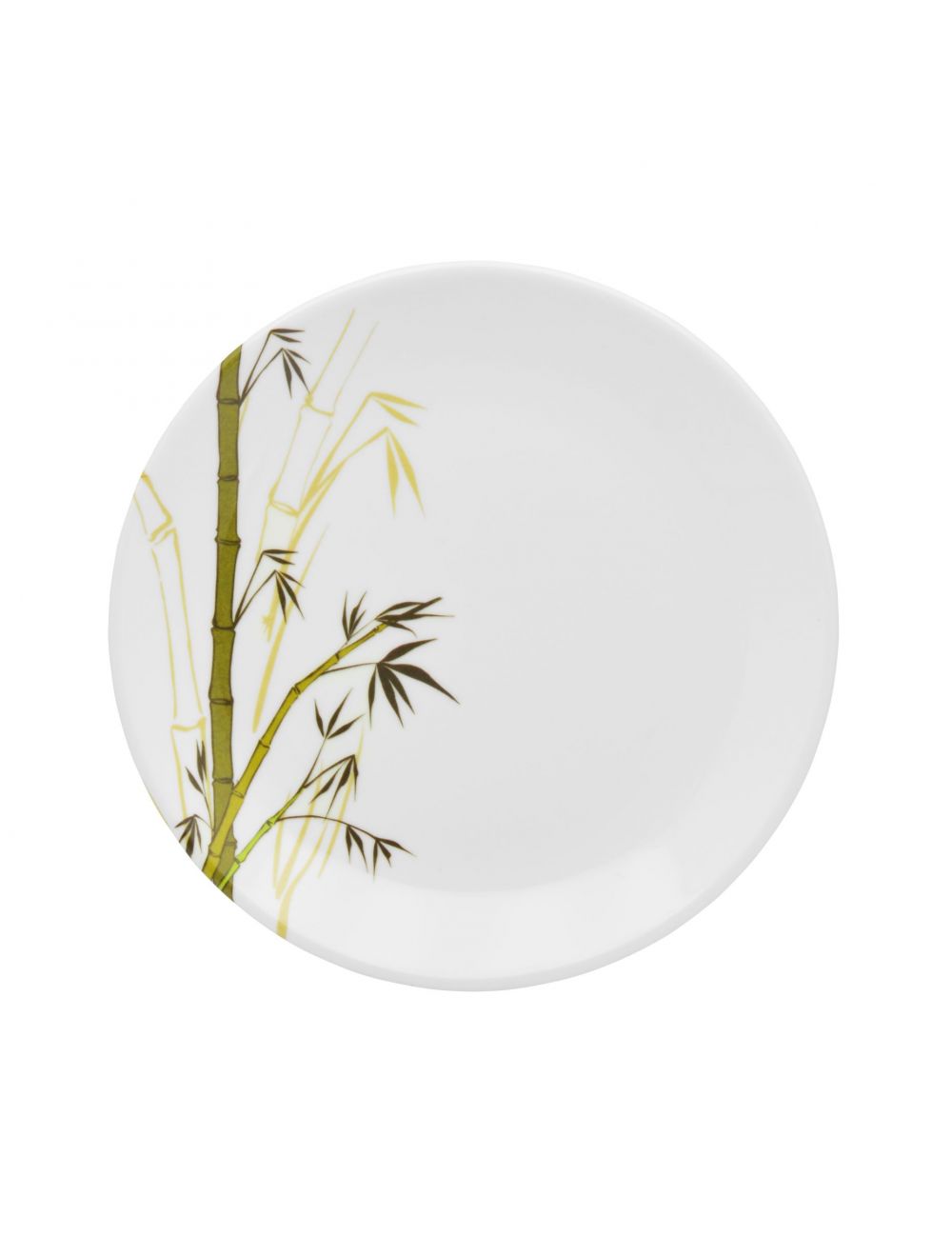 Dinewell Melamine Side Plate Green Bamboo-DWHP3090GB