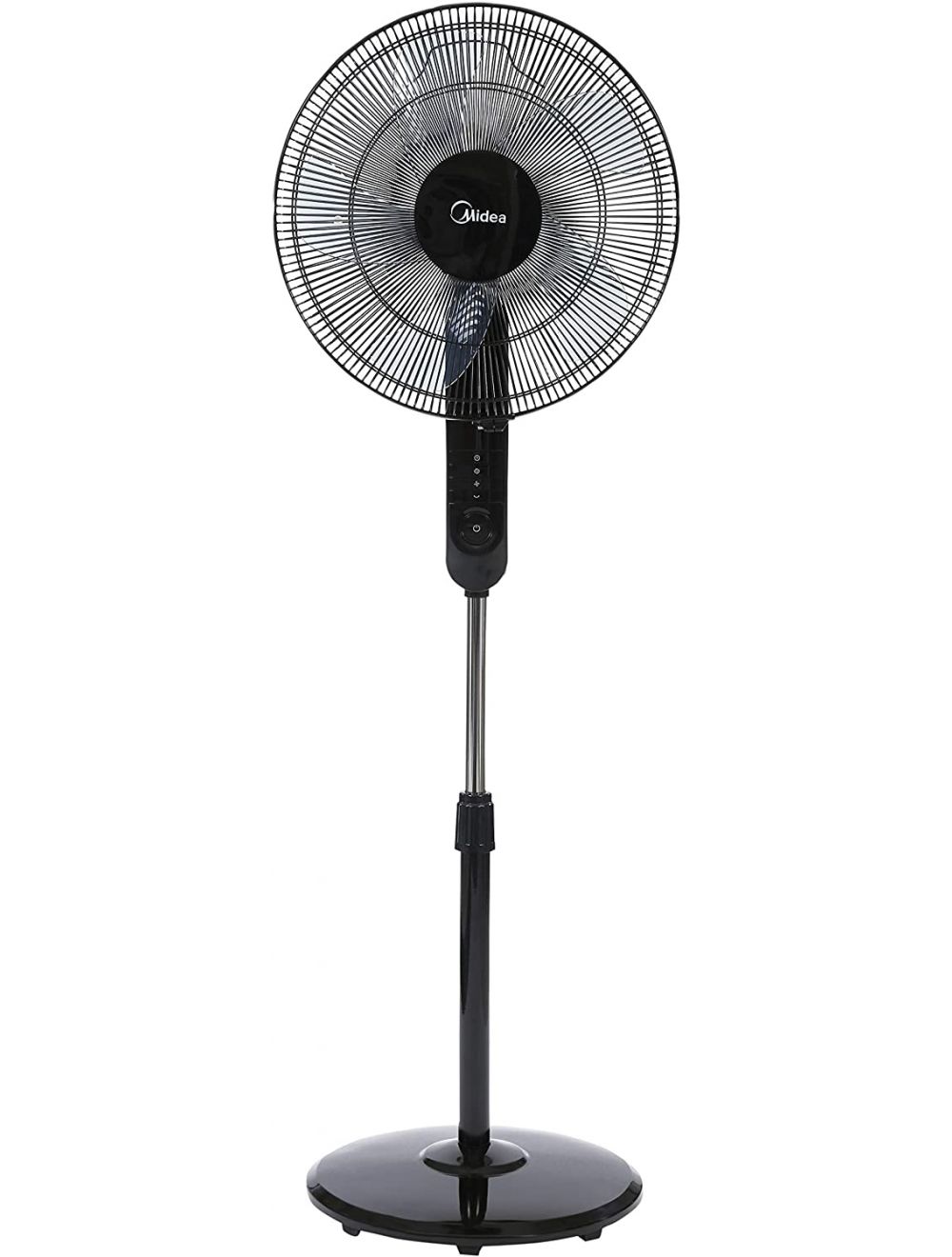Midea 5 Fins Fan Black with Remote-FS4015FR