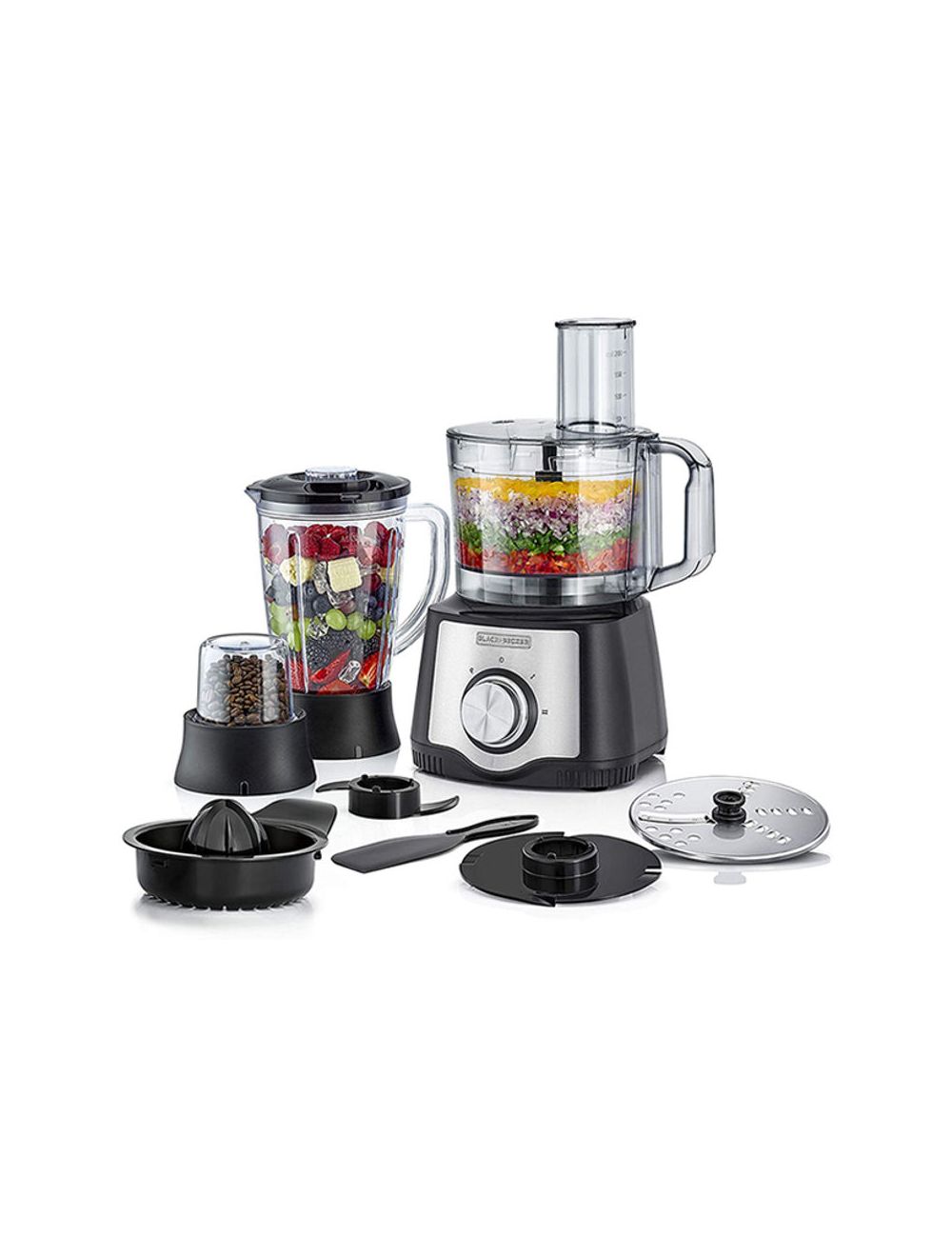 600 W 29 Function Food Processor with Blender, Mill and Juicer-FX650-B5