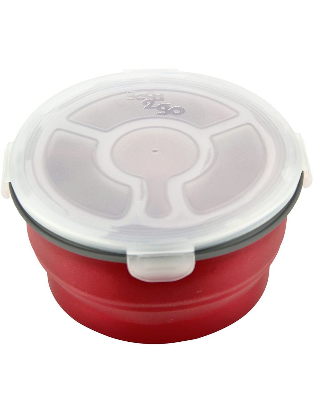 Good 2 Go Round With Compartment 1.8 L - Red-G35007