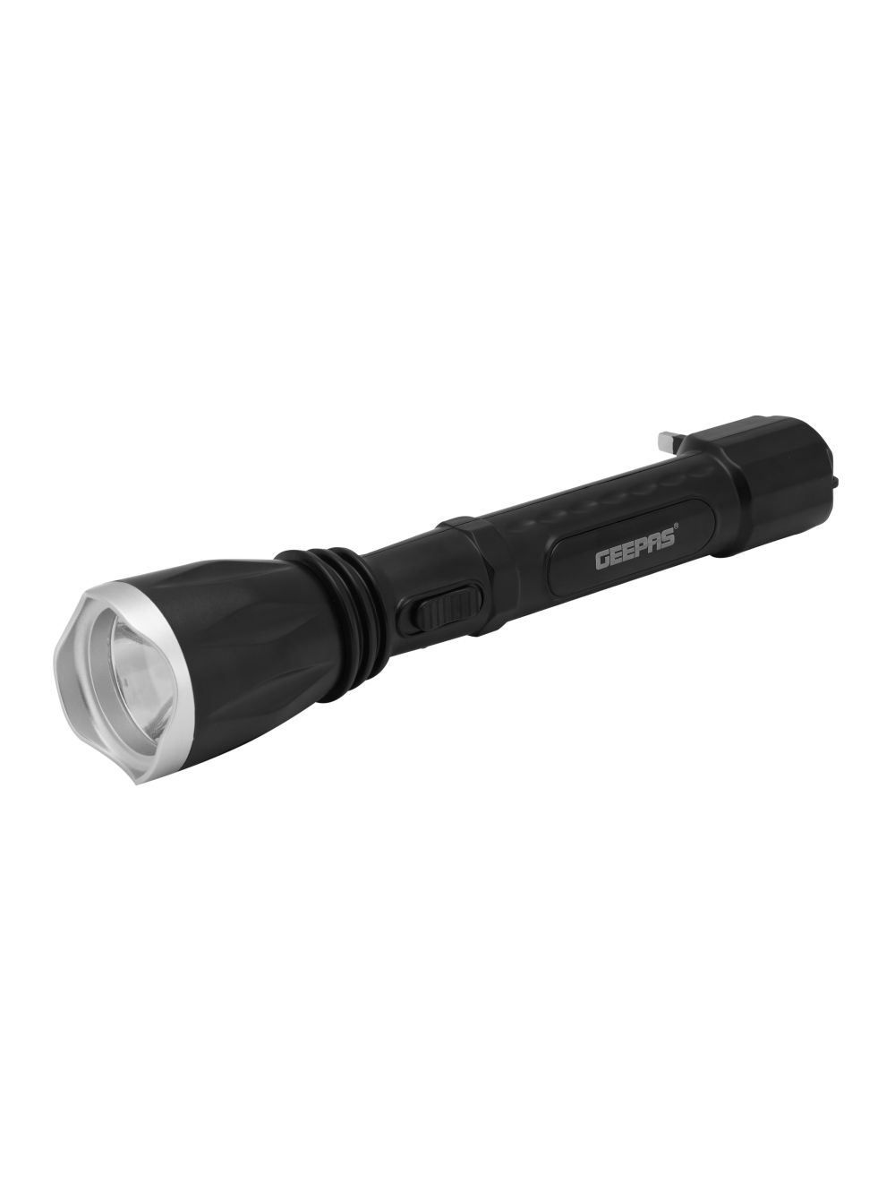 Geepas Rechargeable Flashlight GFL5578 Black